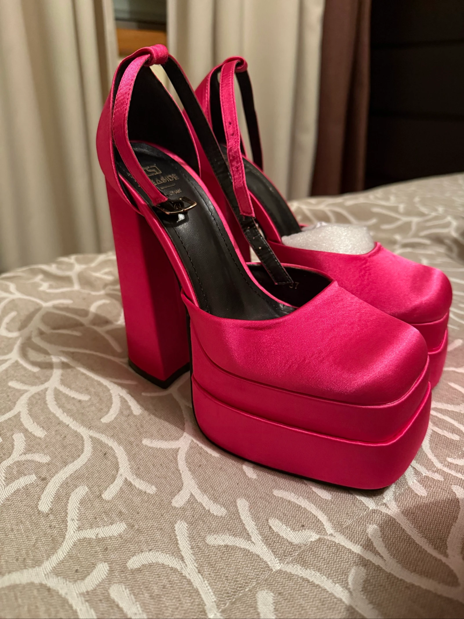 Zapato alto rosa – photo 4